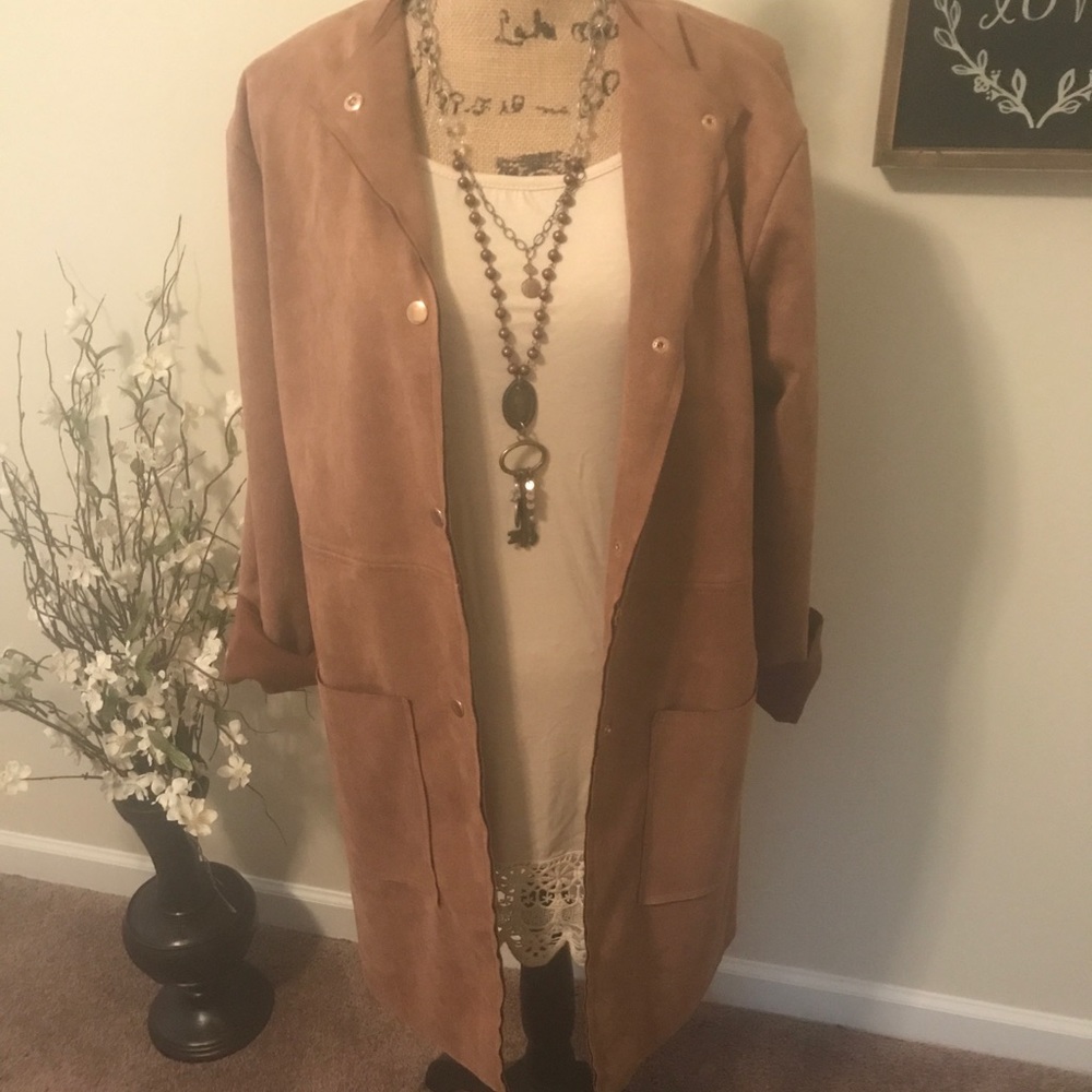 Favlux Faux Suede Jacket
